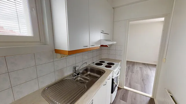 Rajajääkärinkatu 3, 2h+kk 41,5 m², 1.8.