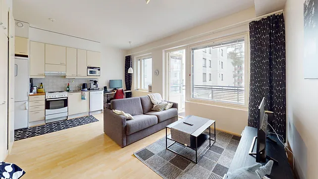 Väylätie 46, 1h+kk+s+p, 33 m², 1.6.